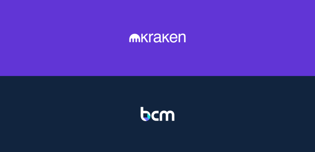 Kraken exchange BCM